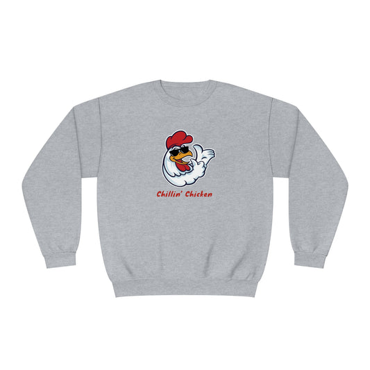 Chillin' Chicken. Unisex NuBlend® Crewneck Sweatshirt