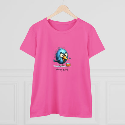 Angry bird. Women's Midweight Cotton Tee