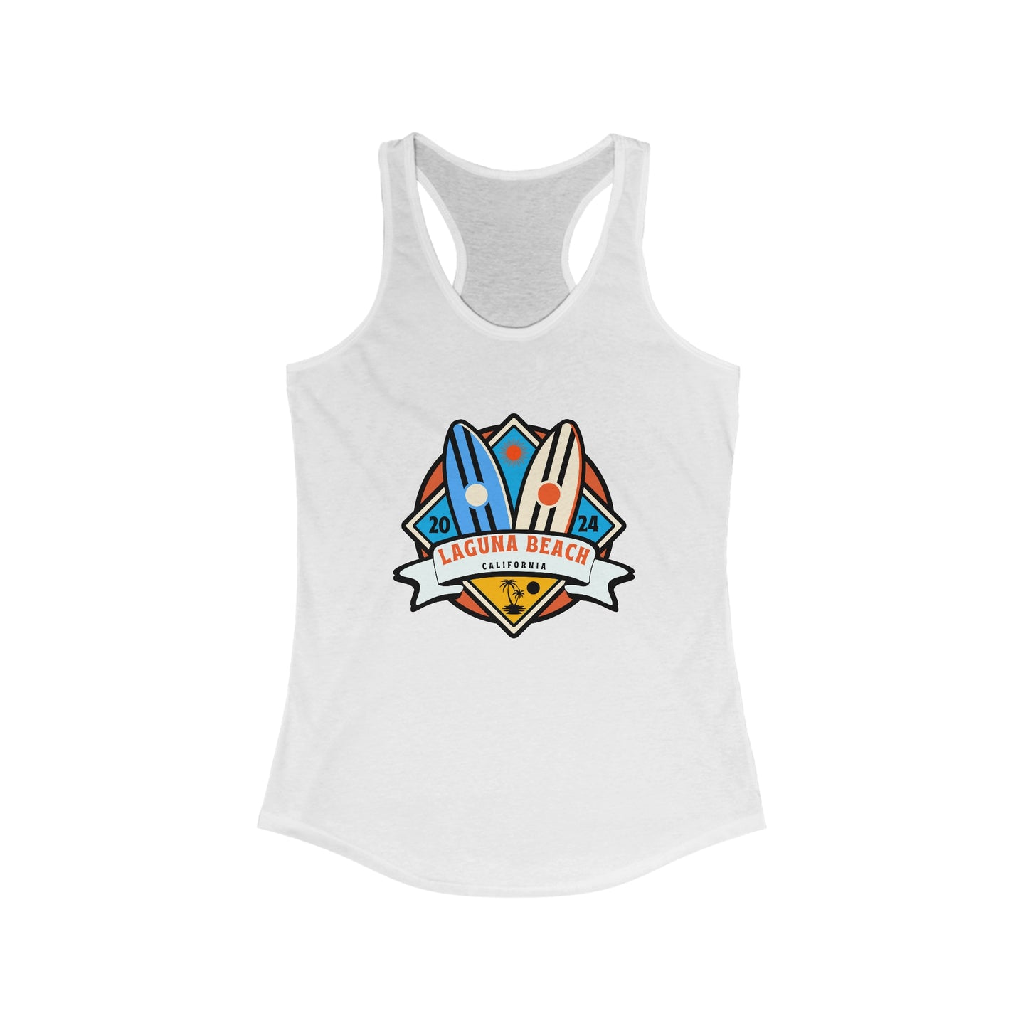 Laguna Beach 2024. Women's Ideal Racerback Tank