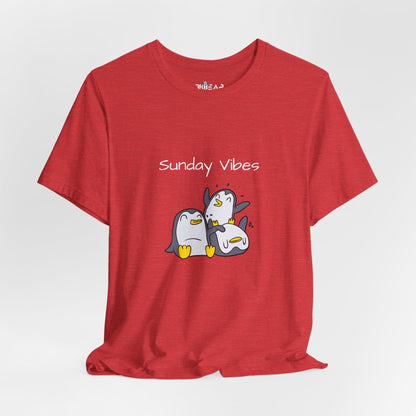Sunday Vibes. Unisex Jersey Short Sleeve Tee