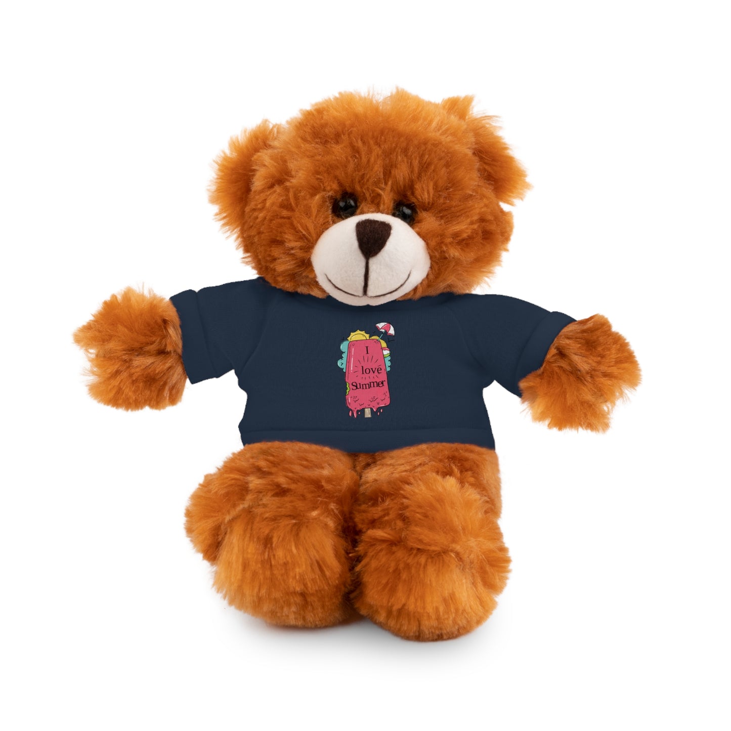 I Love Summer Panda. Stuffed Animals with Tee