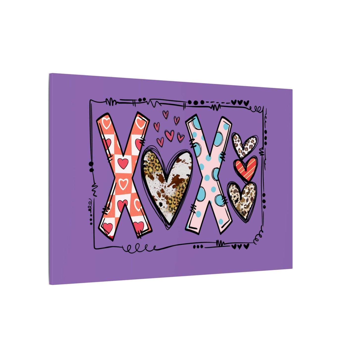 Sign of Love. XOXO. Canvas Gallery Wraps