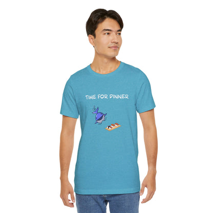 Time For Dinner. Unisex Jersey Short Sleeve Tee