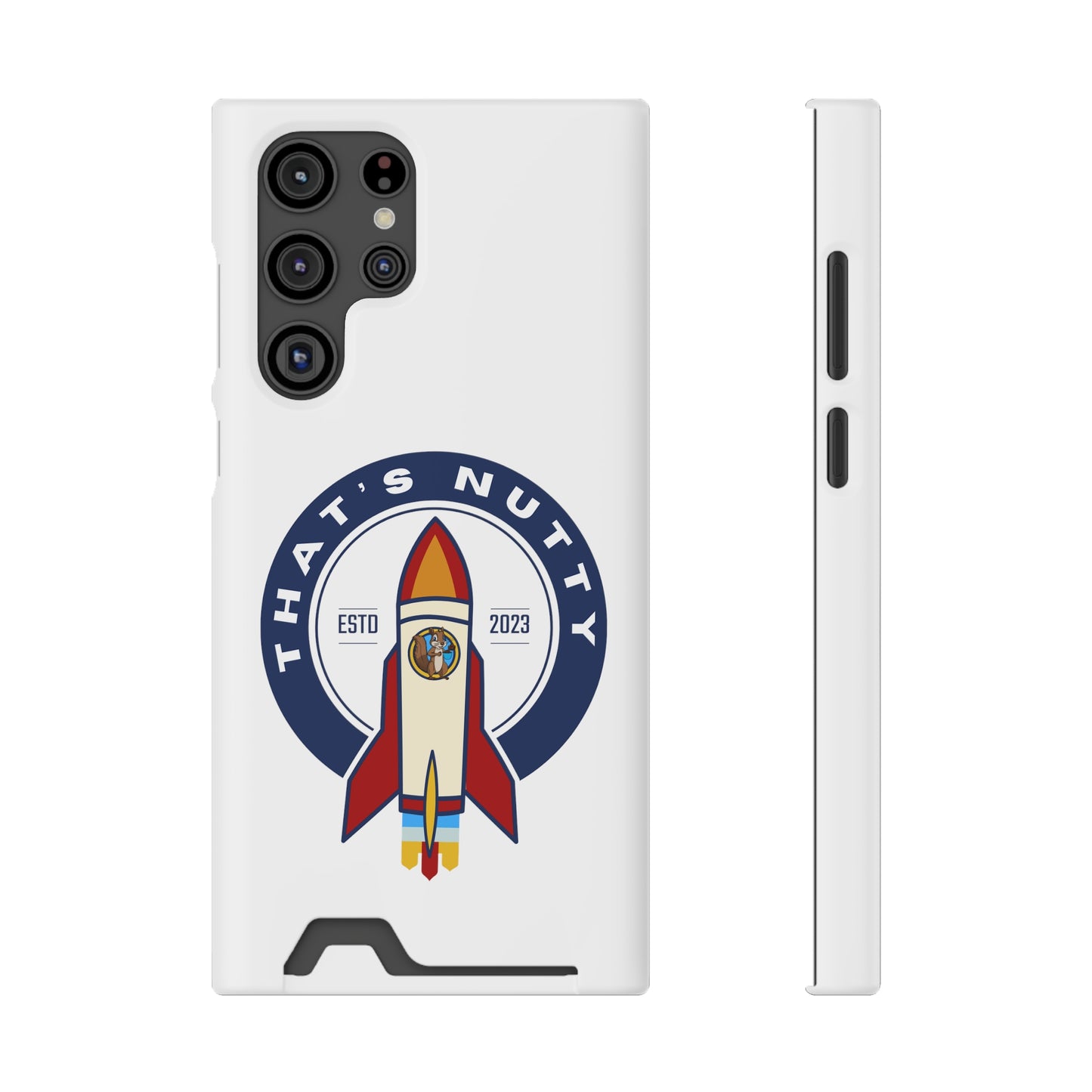 That's Nutty. Phone Case With Card Holder