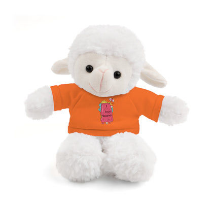 I Love Summer Lion . Stuffed Animals with Tee