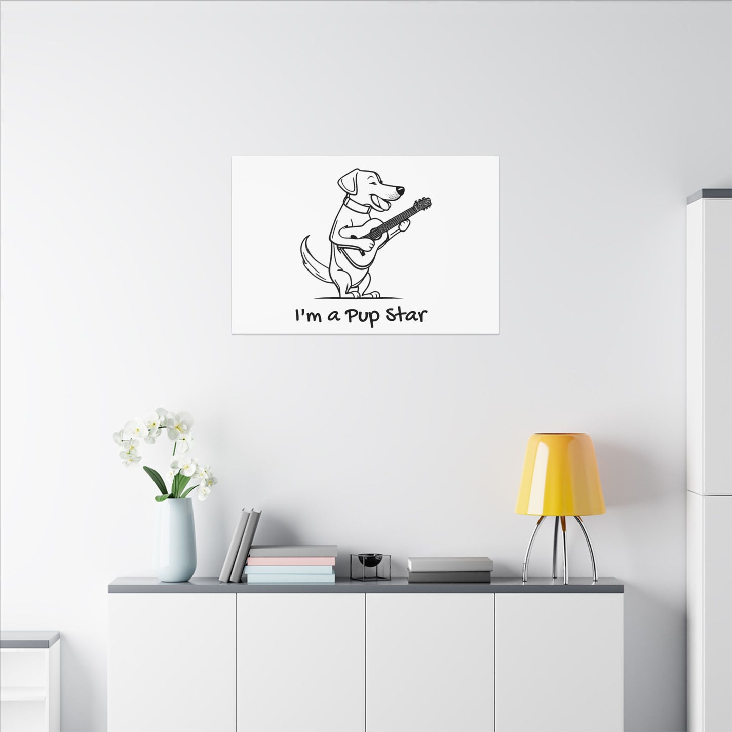 I'm a Pup Star. Canvas Gallery Wraps
