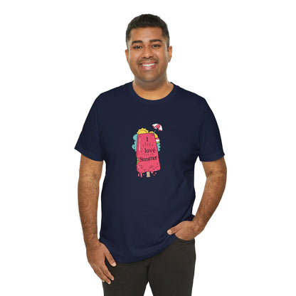 I Love Summer. Unisex Jersey Short Sleeve Tee