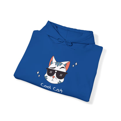 Coco The Coolest Cat I Know. Unisex Hooded Sweatshirt.