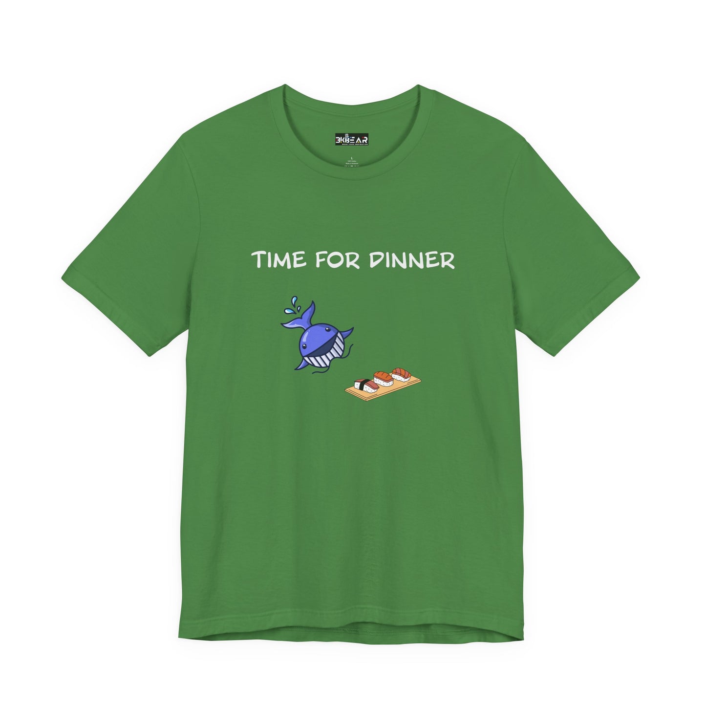 Time For Dinner. Unisex Jersey Short Sleeve Tee