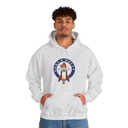 That's Nutty On A Rocket Ship Hooded Sweatshirt