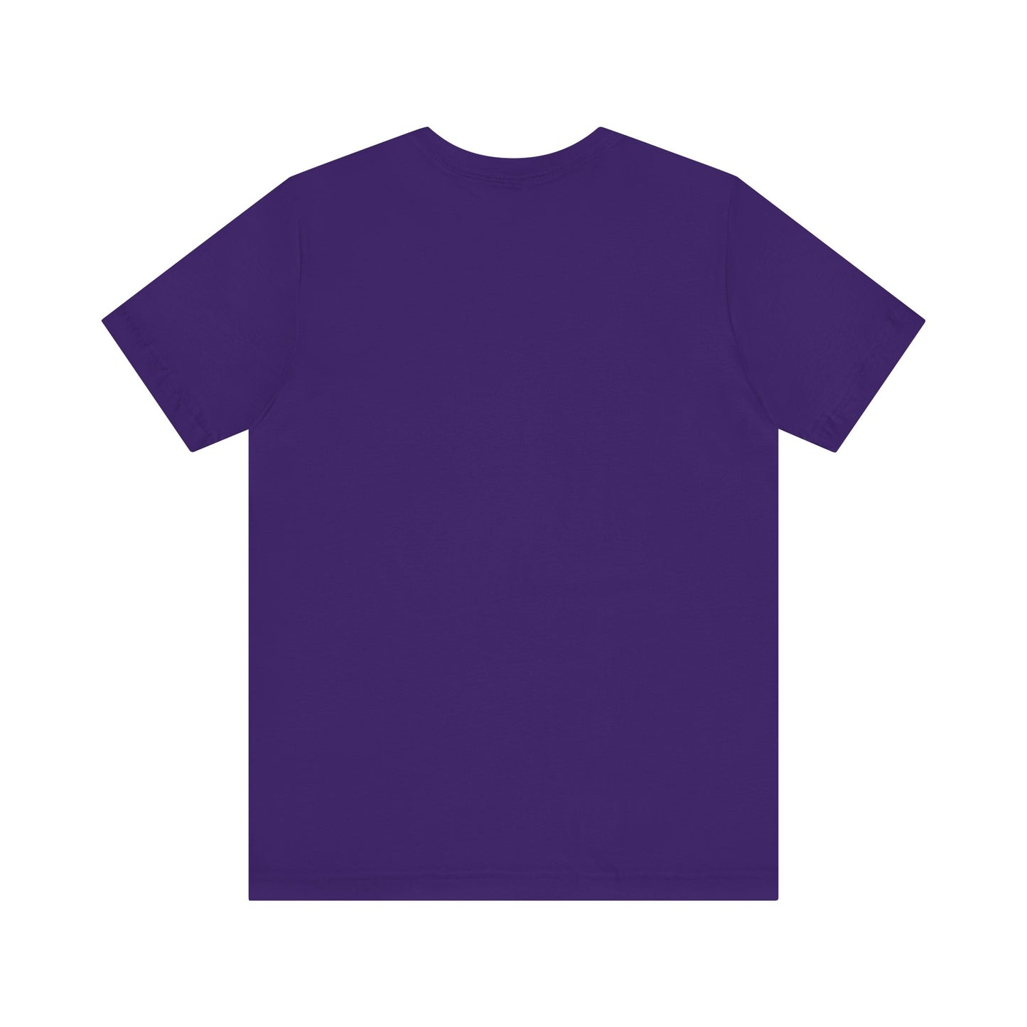 Solid Navy. Unisex Jersey Short Sleeve Tee