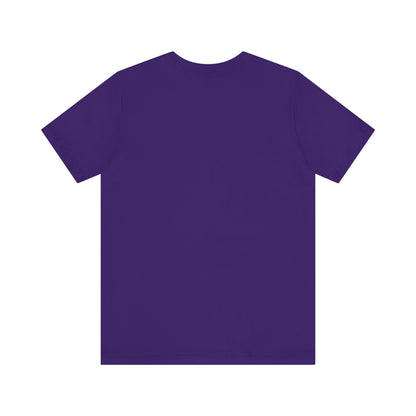 Solid Navy. Unisex Jersey Short Sleeve Tee