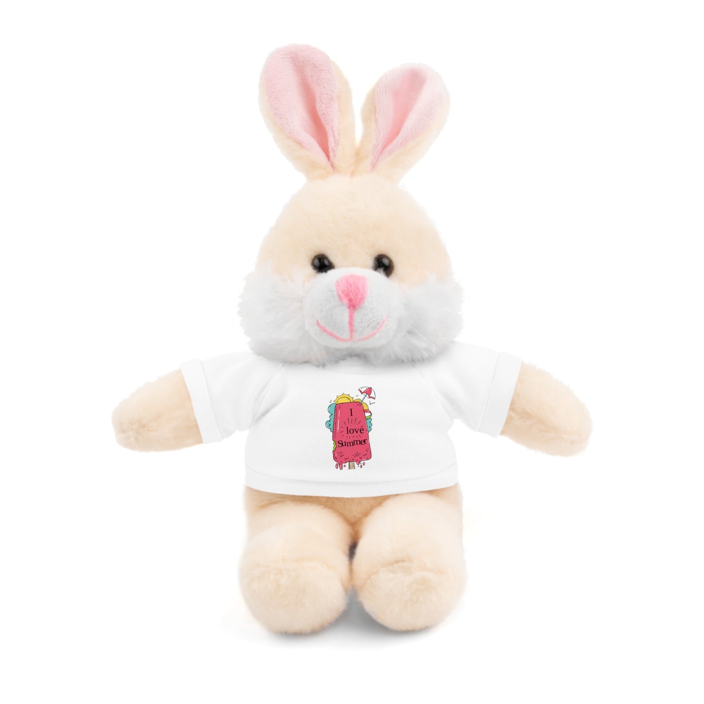 I Love Summer Panda. Stuffed Animals with Tee