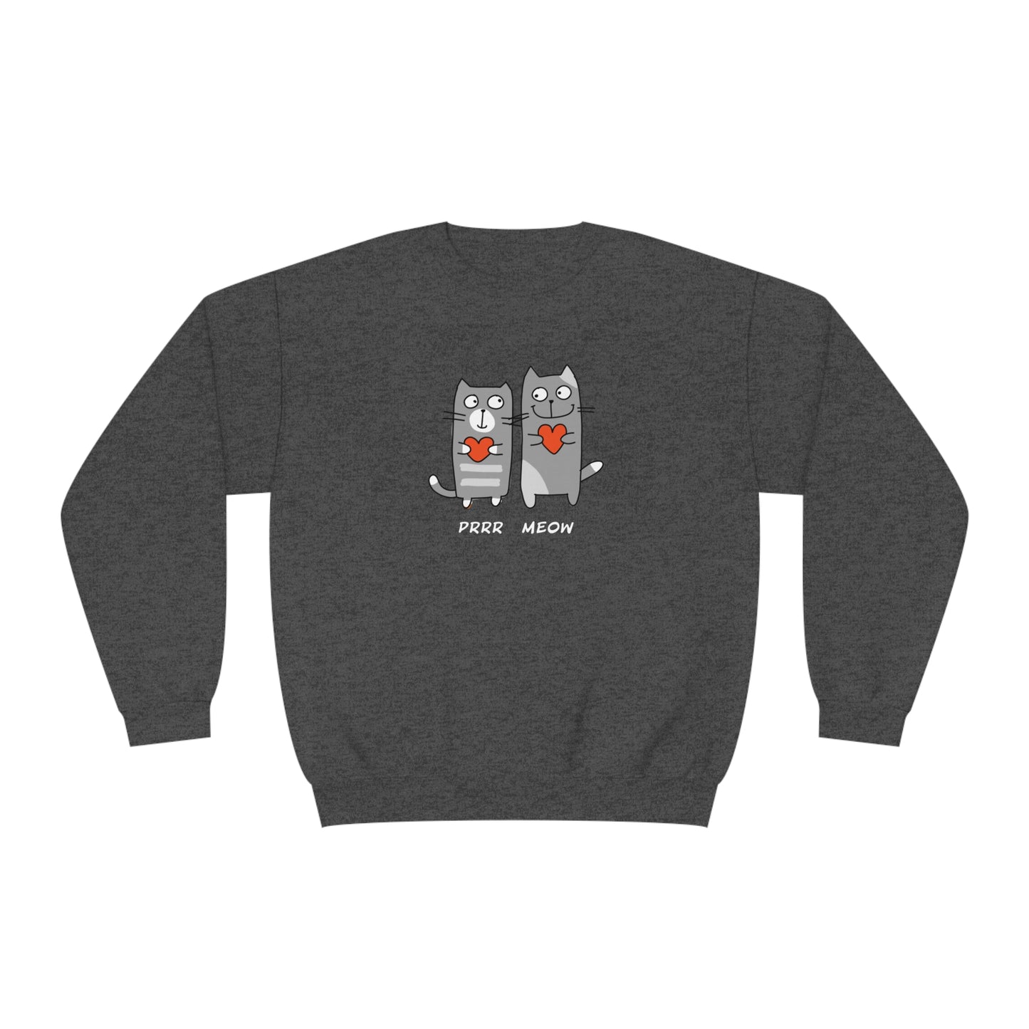 Happy Cat's. Prrr Meow. Unisex NuBlend® Crewneck Sweatshirt