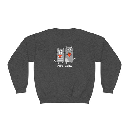 Happy Cat's. Prrr Meow. Unisex NuBlend® Crewneck Sweatshirt