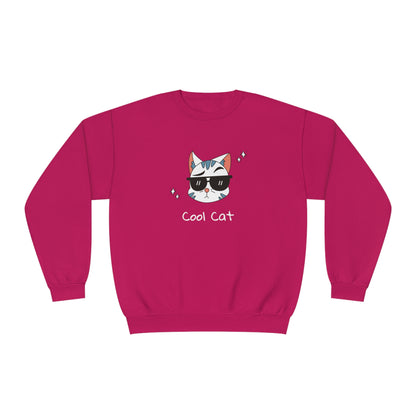 Coco The Coolest Cat I Know. Unisex NuBlend® Crewneck Sweatshirt