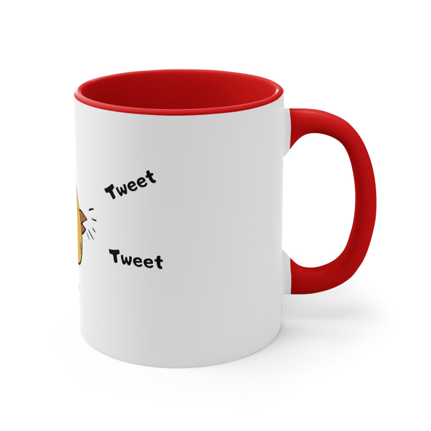 Tweet. Tweet. Accent Coffee Mug, 11oz