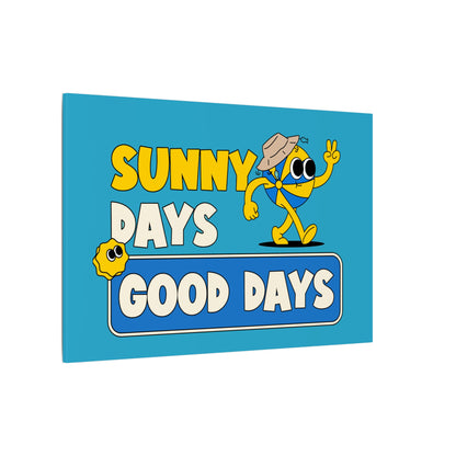 Canvas Print: Good Vibes Sunny Day