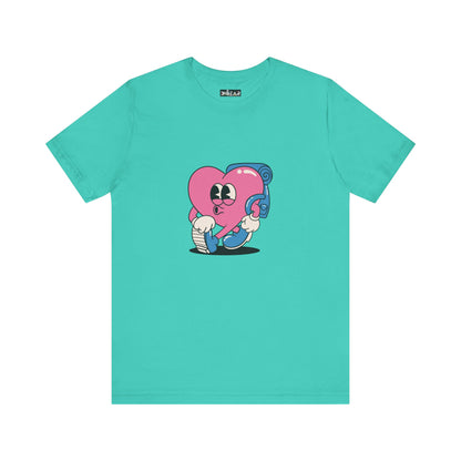 Health Heart. Unisex Jersey Short Sleeve Tee