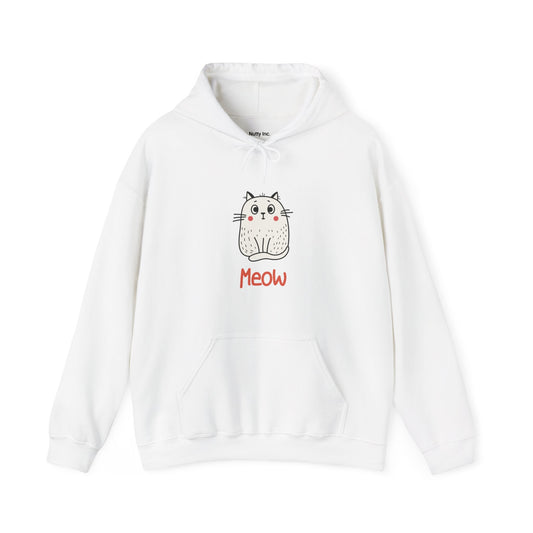 Loki The Cat. Meow. Unisex Hooded Sweatshirt.