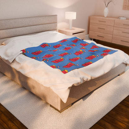 I Love Summer. Plush Blanket