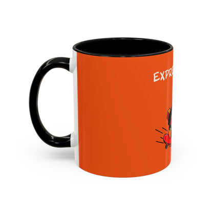 Express Mail. Accent Coffee Mug, 11oz