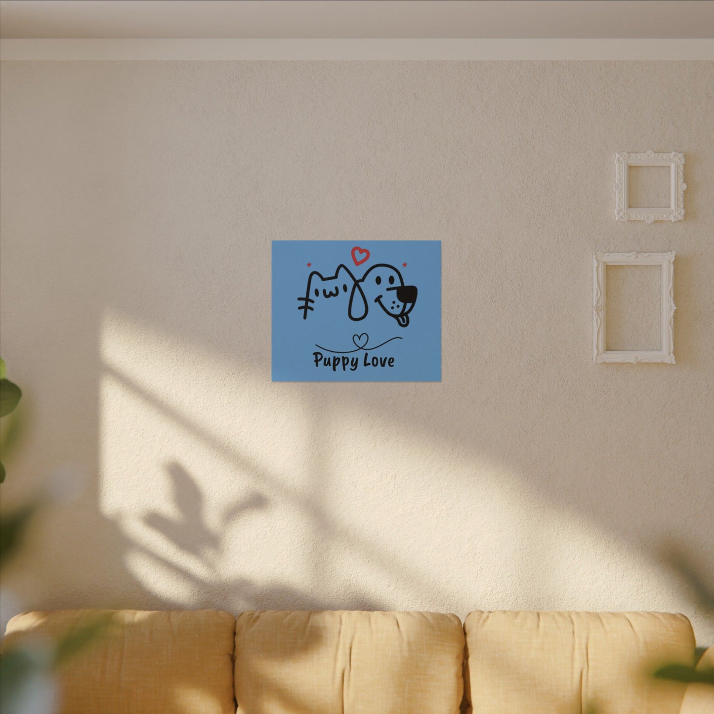 Puppy Love. Canvas Gallery Wraps