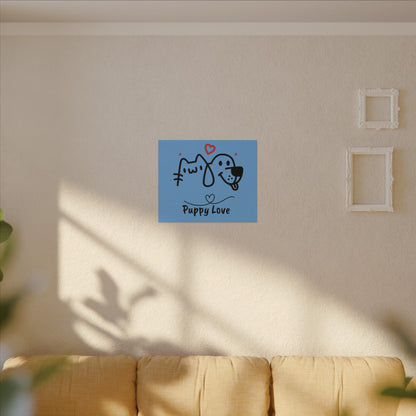 Puppy Love. Canvas Gallery Wraps