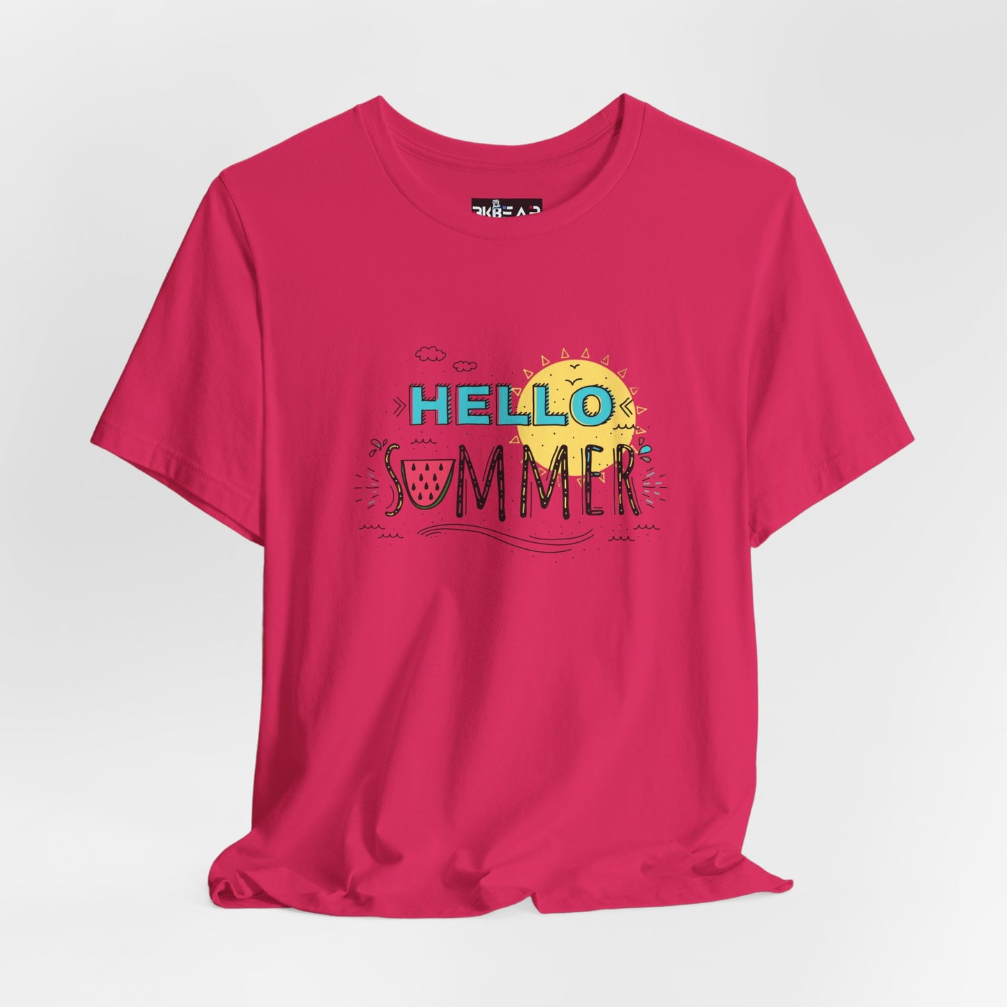 Hello Summer. Unisex Jersey Short Sleeve Tee