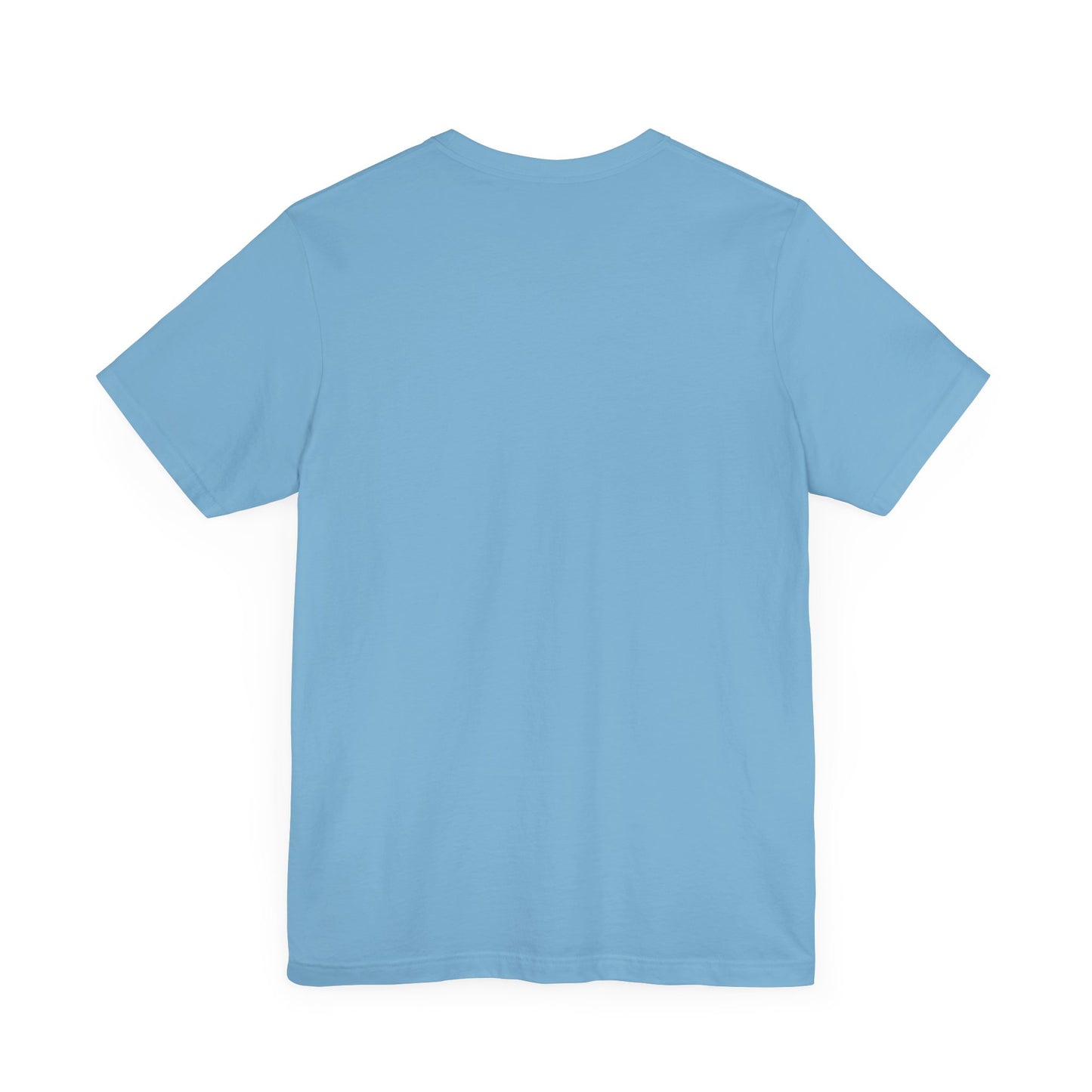 Solid Ocean Blue. Unisex Jersey Short Sleeve Tee