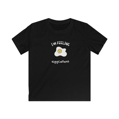 I'm Feeling EggCellent. Kids Softstyle Tee