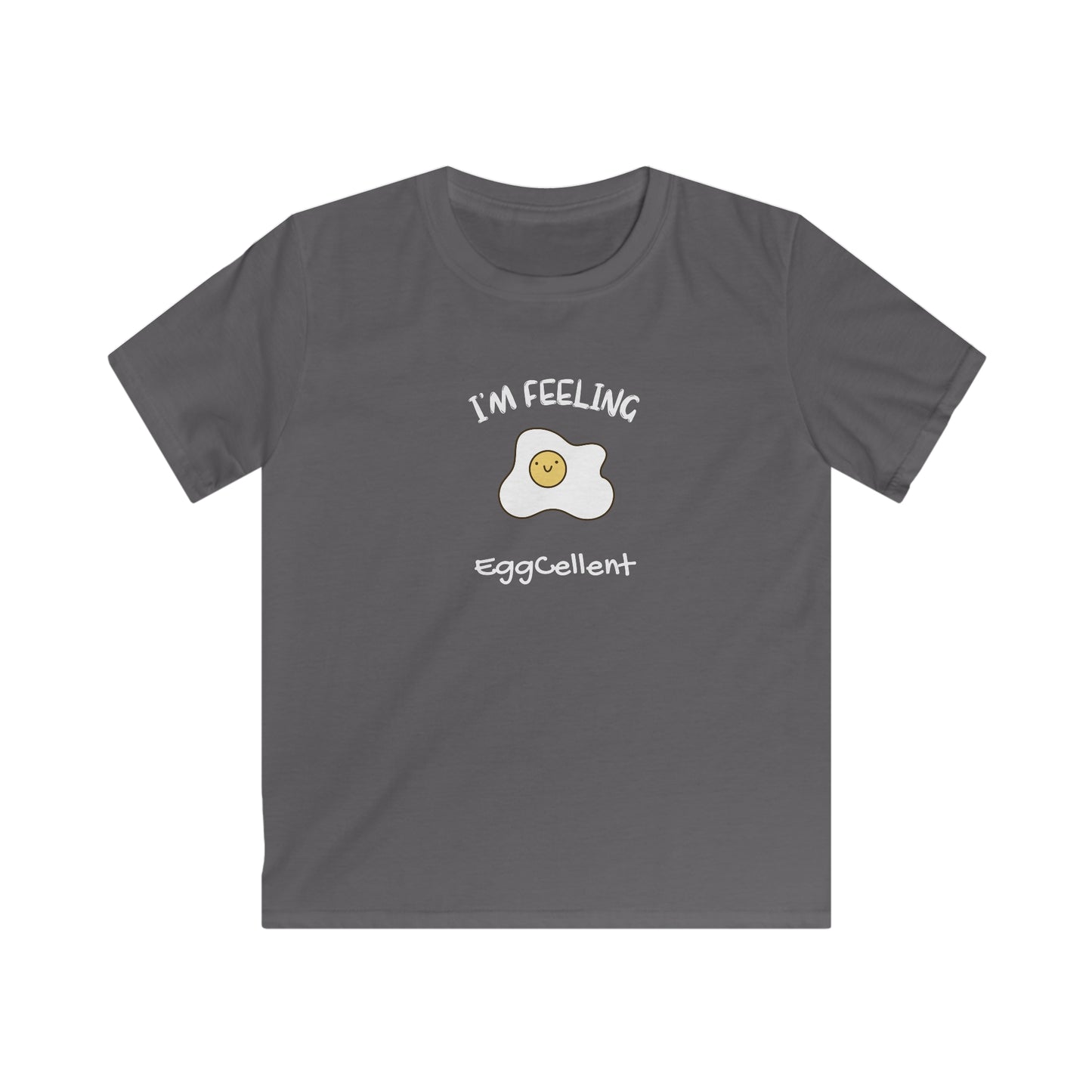 I'm Feeling EggCellent. Kids Softstyle Tee