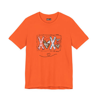 Sign of Love. XOXO.  Women's Unisex Jersey Short Sleeve Tee