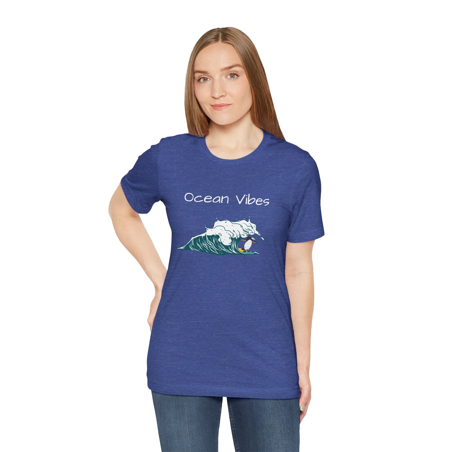 Ocean Vibes. Unisex Jersey Short Sleeve Tee