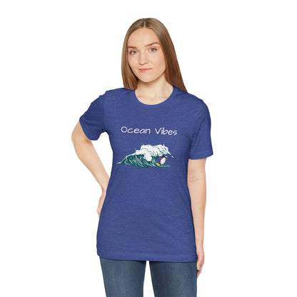 Ocean Vibes. Unisex Jersey Short Sleeve Tee