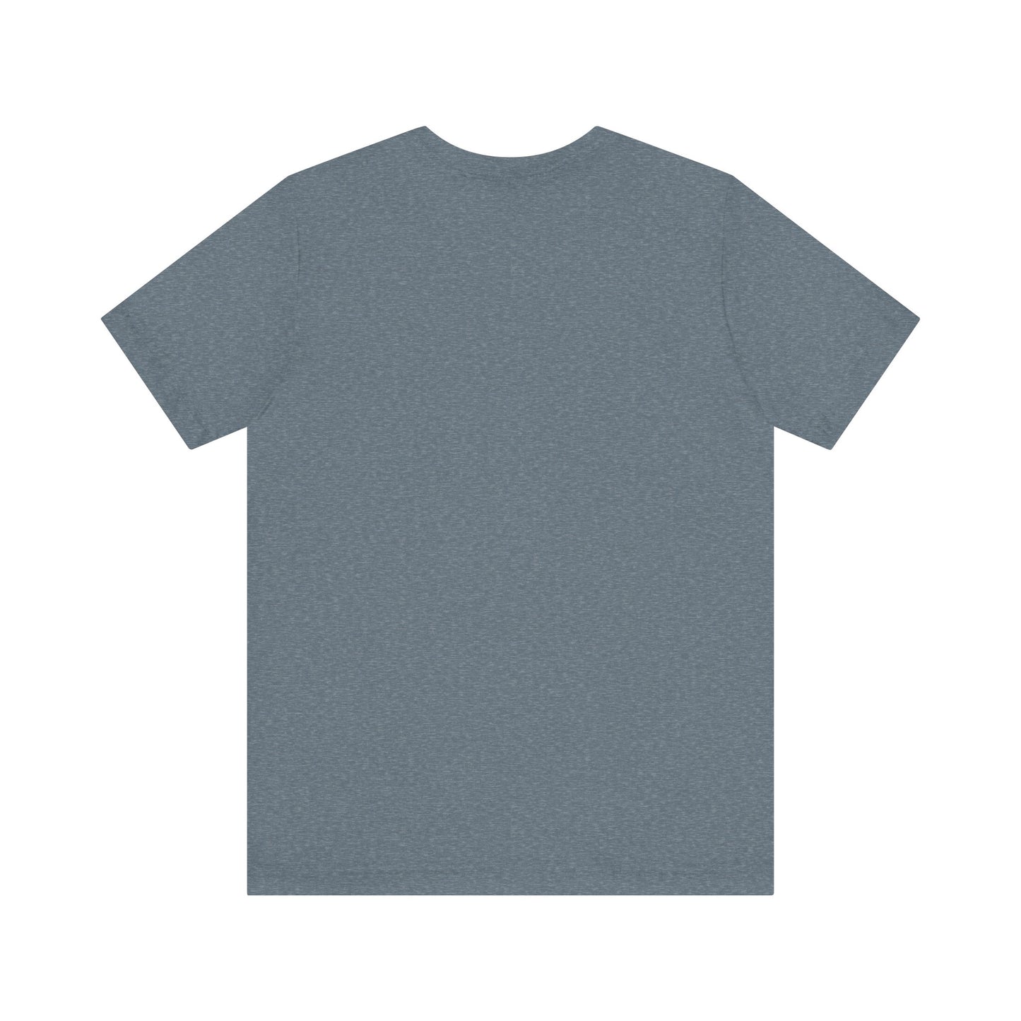 Solid Navy. Unisex Jersey Short Sleeve Tee