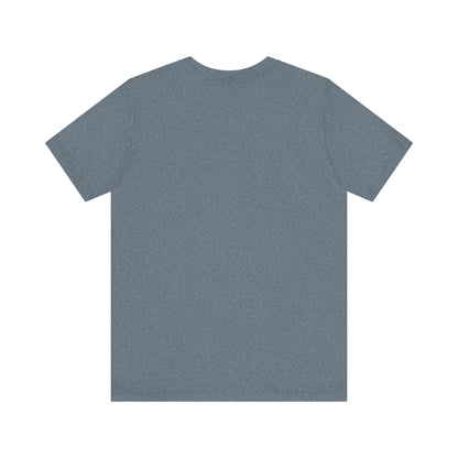 Solid Navy. Unisex Jersey Short Sleeve Tee