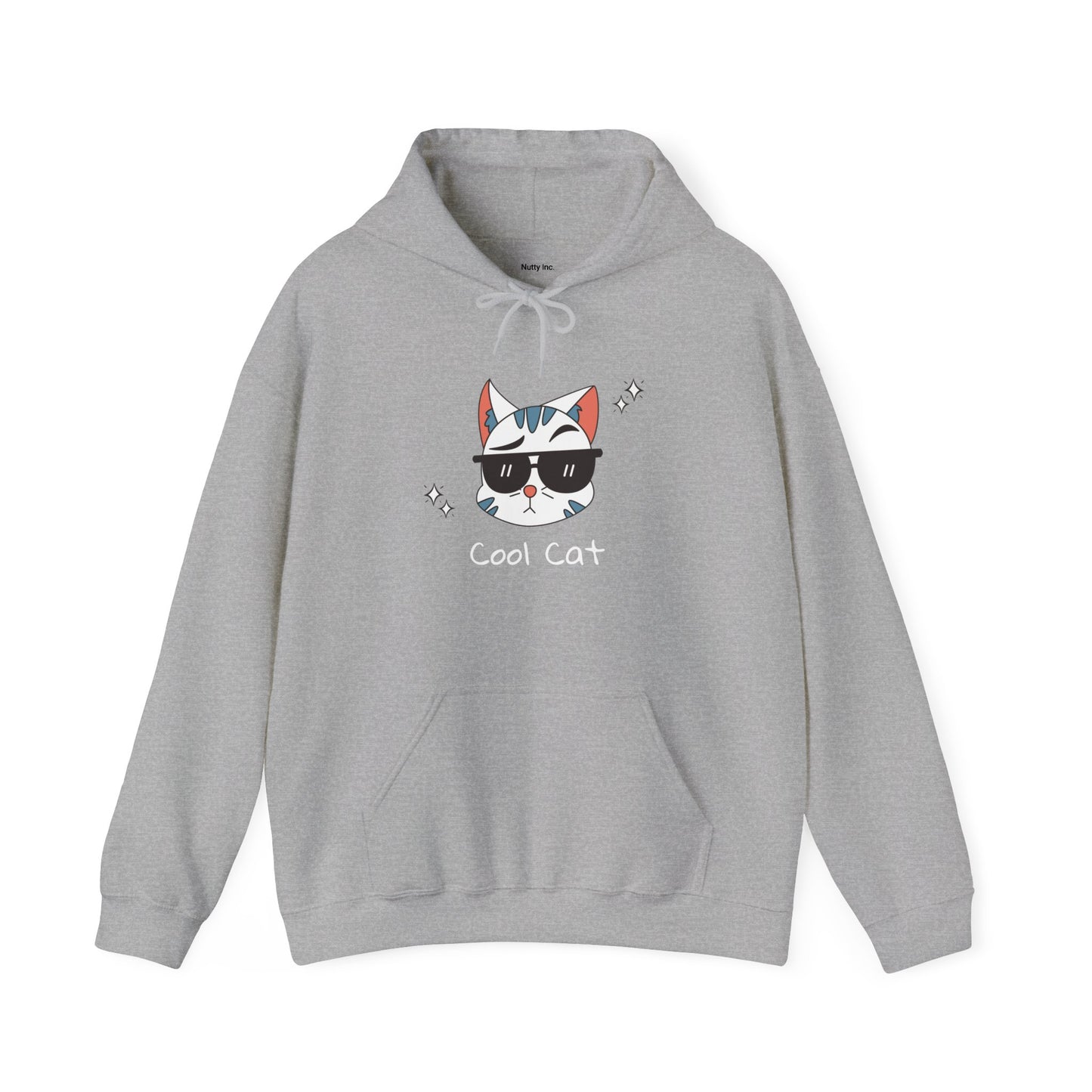 Coco The Coolest Cat I Know. Unisex Hooded Sweatshirt.