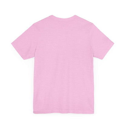 Solid Charity Pink. Unisex Jersey Short Sleeve Tee