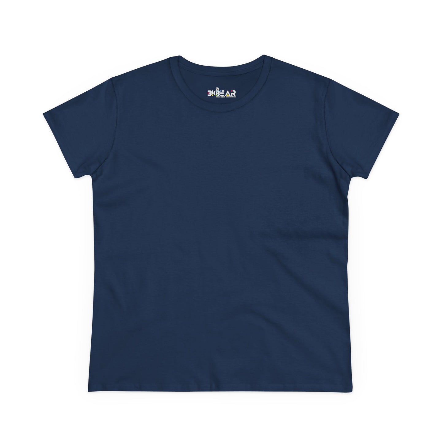 Solid Azalea. Women's Midweight Cotton Tee