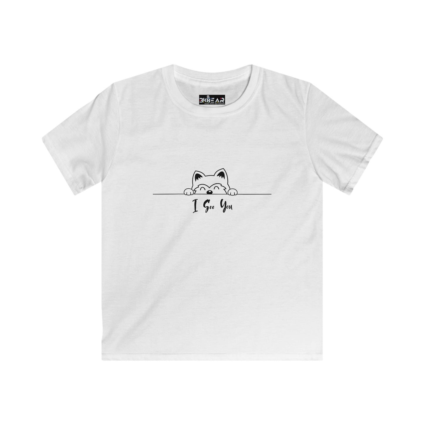 I See You. Kids Softstyle Tee