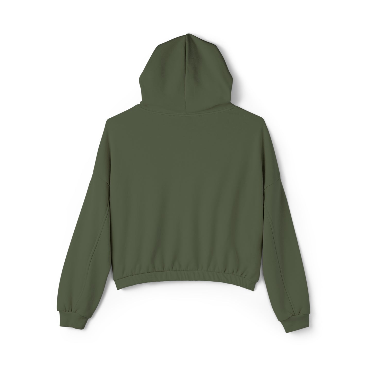 Living The Slug Life. Women's Cinched Bottom Hoodie