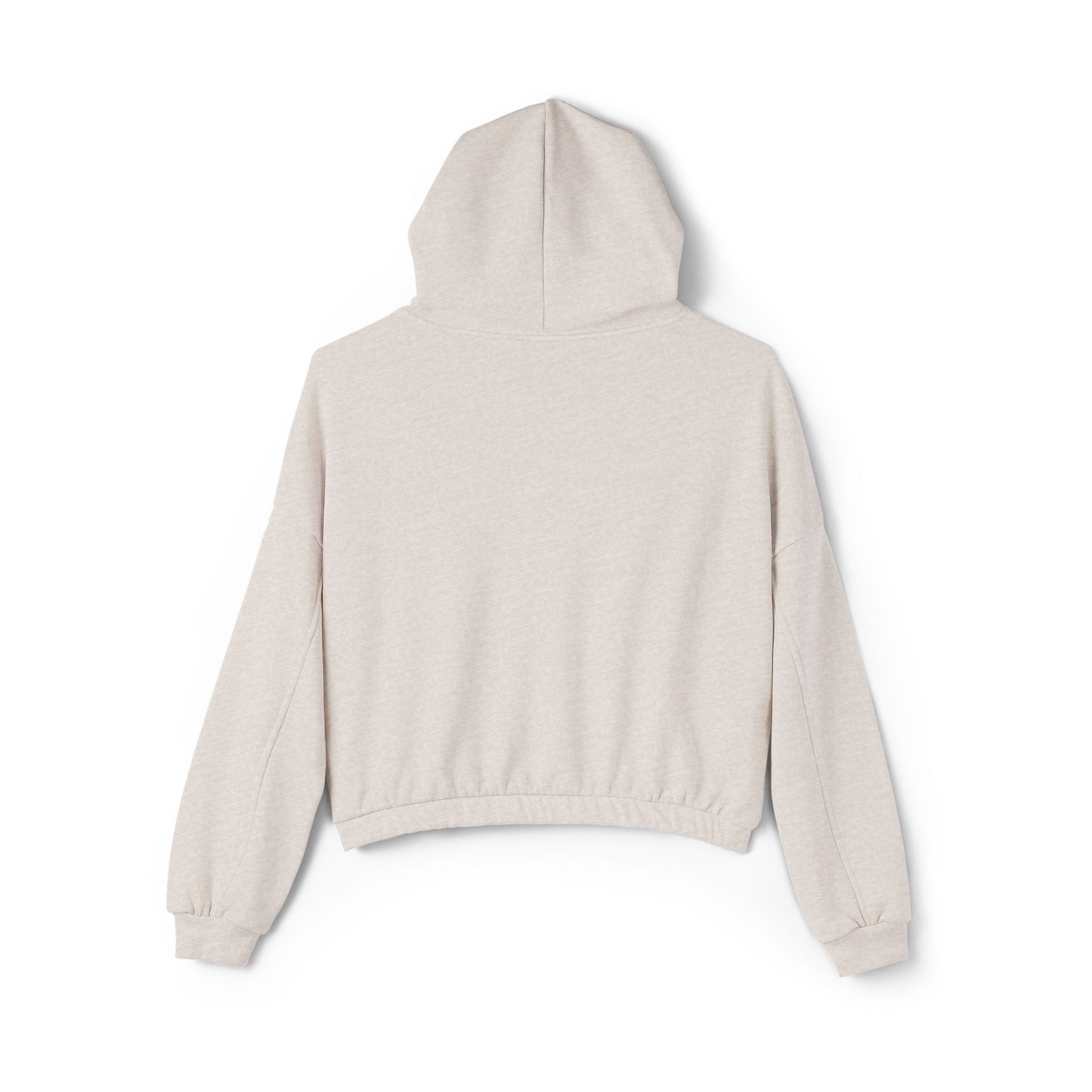 Morning Bike Mountain View. Women's Cinched Bottom Hoodie