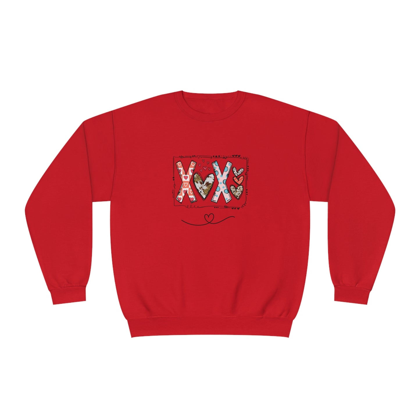 Sign of Love. XOXO. Unisex NuBlend® Crewneck Sweatshirt