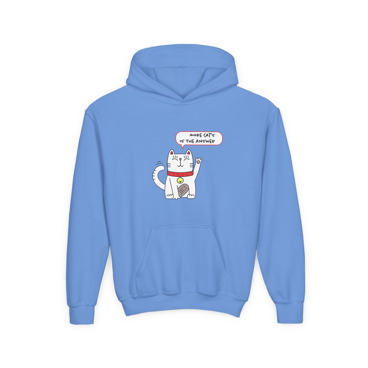 Oliver Says More Cats Is The Answer. Kids Hoodie