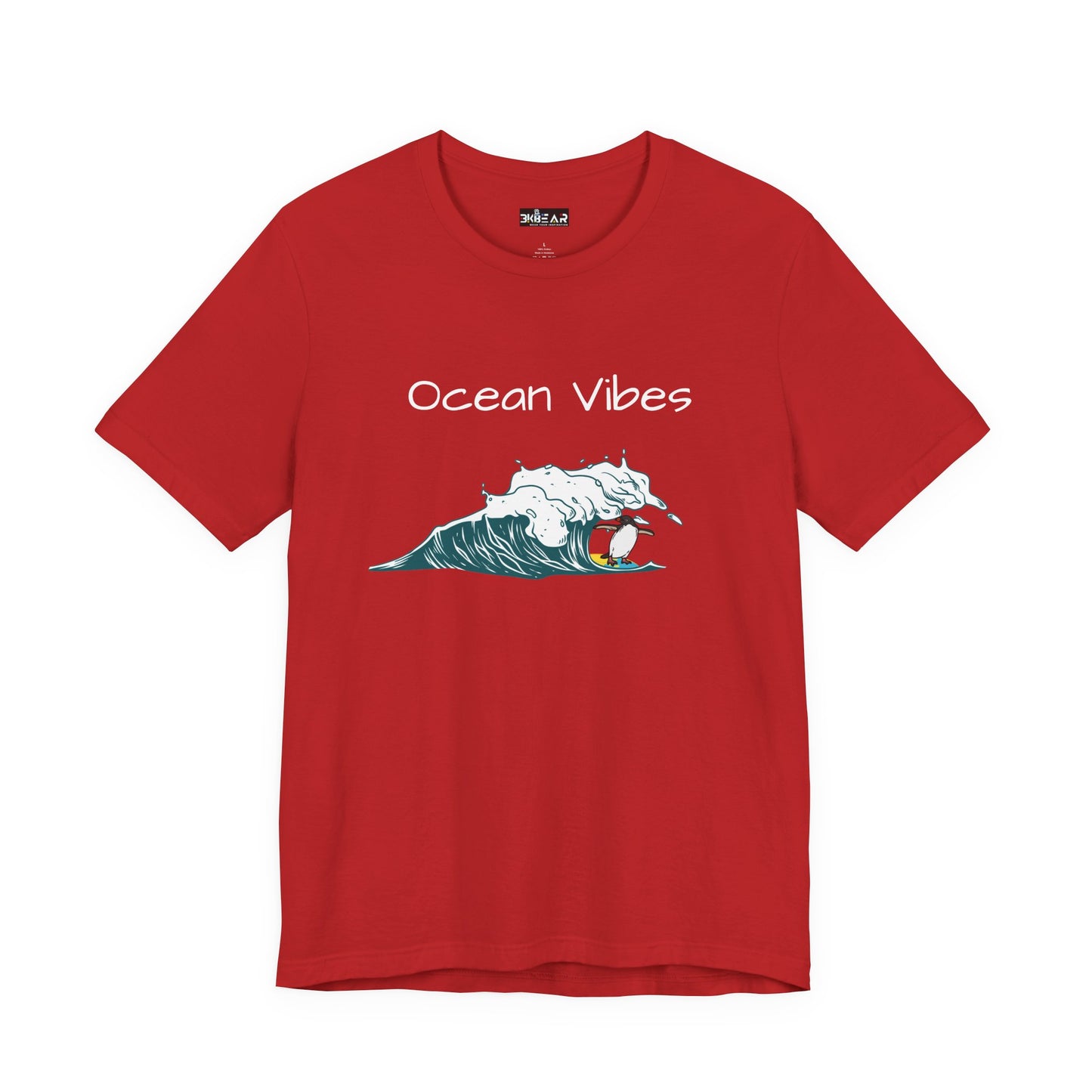 Ocean Vibes. Unisex Jersey Short Sleeve Tee