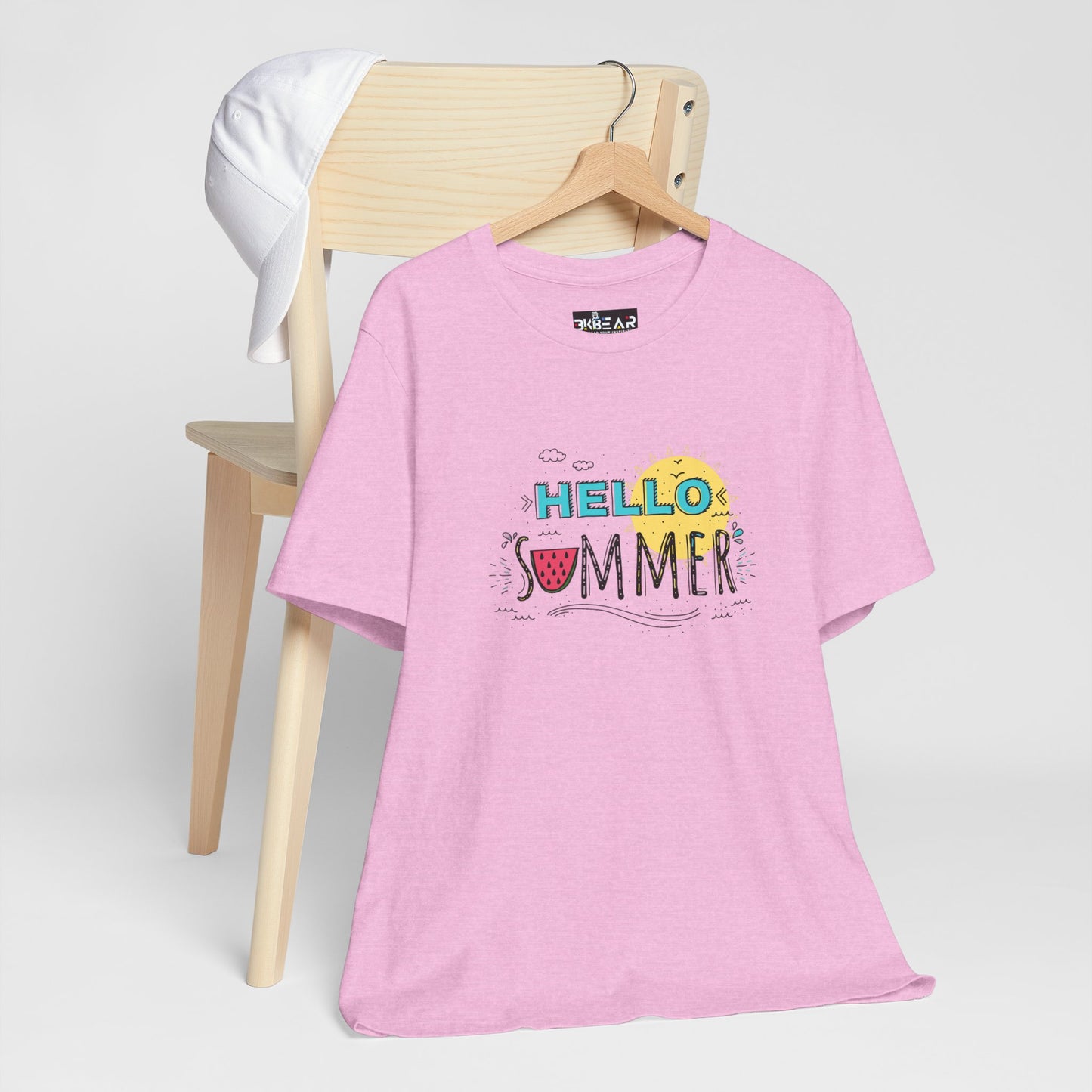Hello Summer. Unisex Jersey Short Sleeve Tee