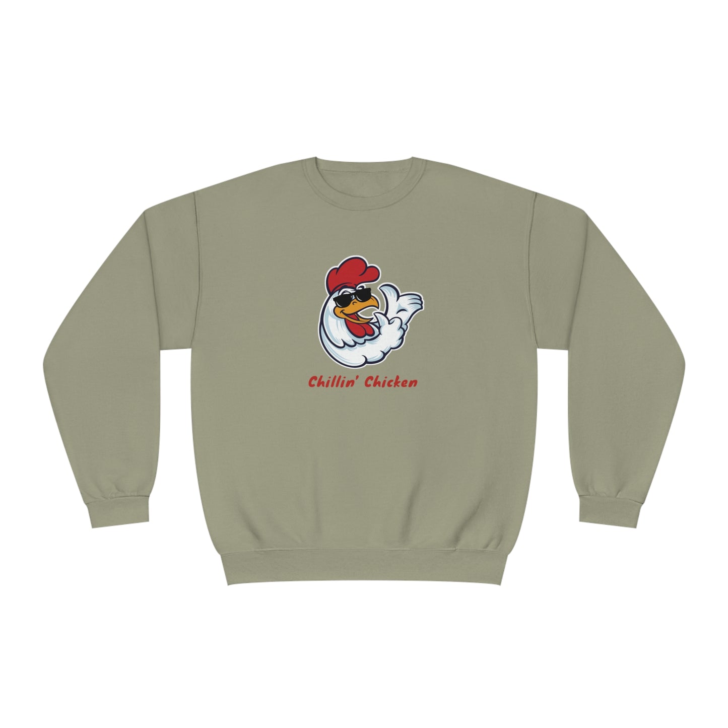 Chillin' Chicken. Unisex NuBlend® Crewneck Sweatshirt