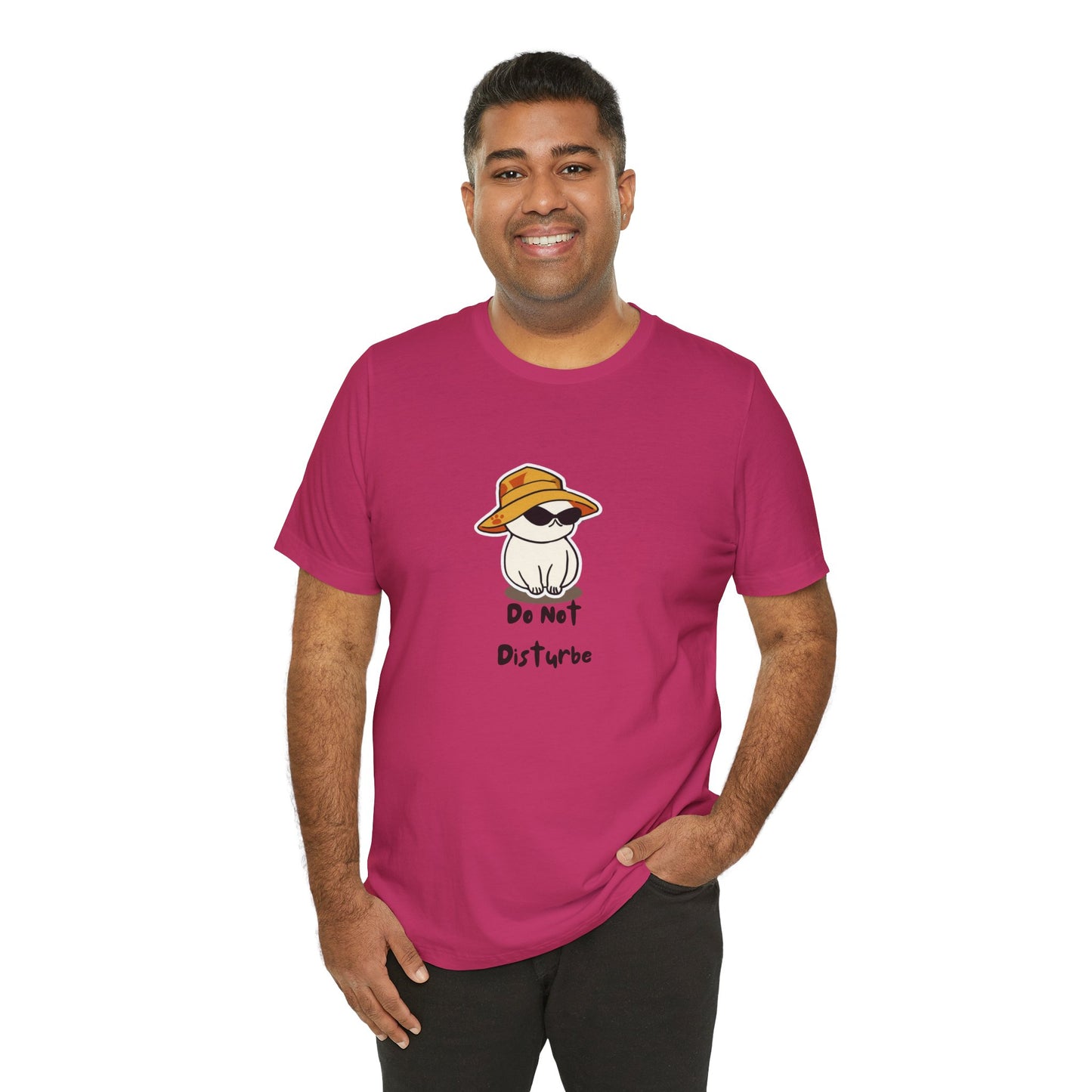 Do Not Disturb. Unisex Jersey Short Sleeve Tee