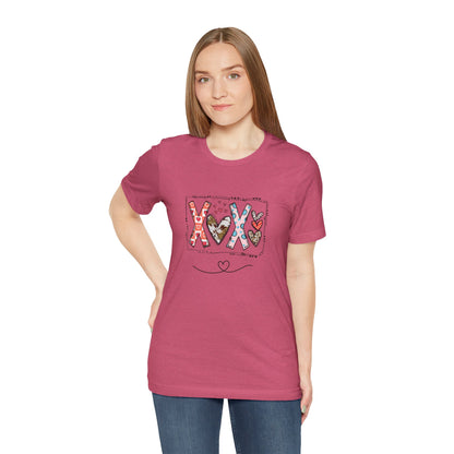 Sign of Love. XOXO.  Women's Unisex Jersey Short Sleeve Tee